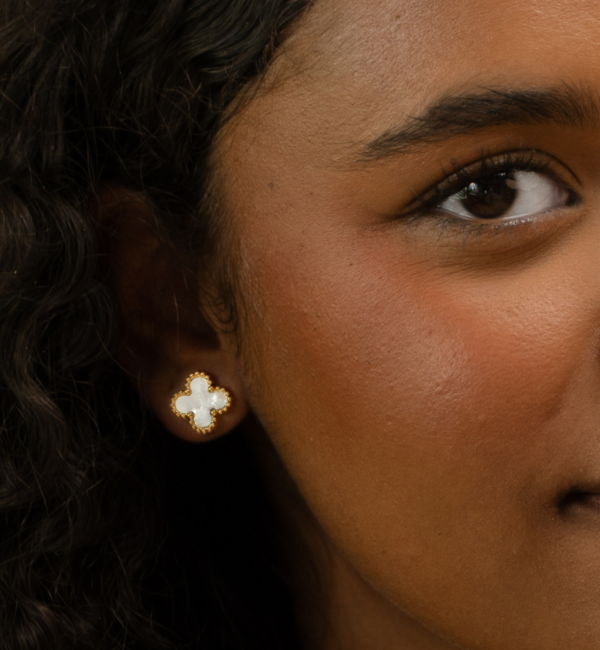 KAYA sieraden Clover Jewelry Set | Mother of Pearl