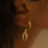 KAYA sieraden Statement Earrings 'Flat Hoops' | Stainless Steel - Copy - Copy - Copy - Copy - Copy - Copy - Copy - Copy