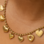 KAYA sieraden Necklace seven hearts 'Sugar Love' I Stainless Gold