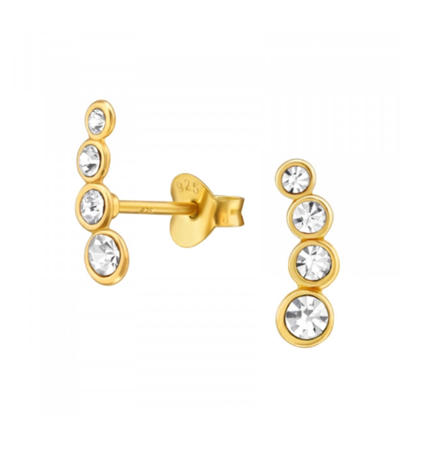 KAYA sieraden Oorbellen 'Crystal'