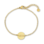 Gegraveerde sieraden Bracelet Disc with Initials I Stainless Steel