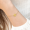 Gegraveerde sieraden Bracelet Disc with Initials I Stainless Steel