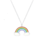 KAYA sieraden Zilveren Kinderketting 'Rainbow'