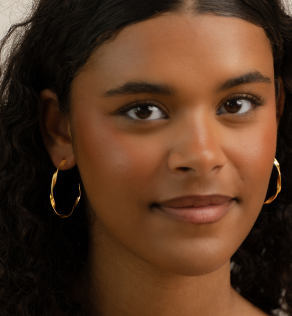 KAYA sieraden Twist Earrings | Stainless Steel