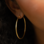 KAYA sieraden Basic Large Earrings - 6 cm | Stainless Steel