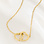 KAYA sieraden Kinderketting Connected Heart | Stainless steel
