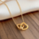 KAYA sieraden Kinderketting Connected Heart | Stainless steel