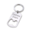 KAYA sieraden Stainless Steel Keychain with Beer Opener with Engraving