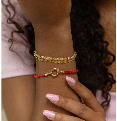 KAYA sieraden Bracelet set Coral Glow