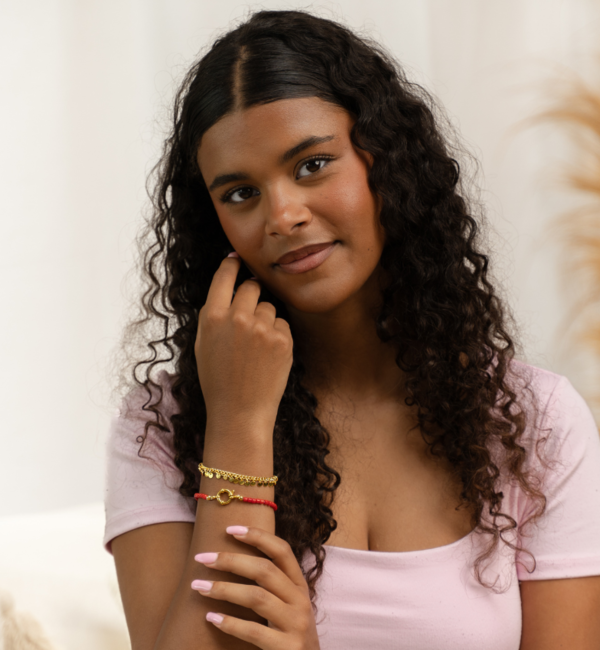 KAYA sieraden Bracelet set Coral Glow | Stainless steel