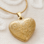 KAYA sieraden Vintage Heart necklace | Stainless Steel Gold