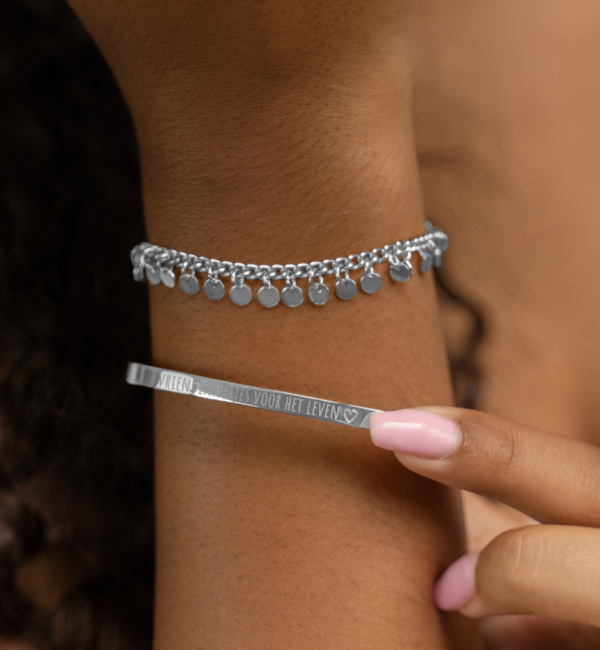 KAYA sieraden Bracelet set with engraving I Girlfriends