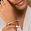 KAYA sieraden Set Slave Bracelet 'Little Disc' with engraving | Stainless Steel - Copy