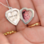 Gegraveerde sieraden Necklace with Photo 'Vintage Heart' Medallion