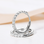 KAYA sieraden Earrings with stones 12mm | Stainless Steel