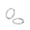 KAYA sieraden Shiny oorringen met steentjes 10mm  | Stainless Steel  Goud