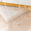 KAYA sieraden Letter + Heart Necklace