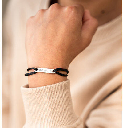 KAYA sieraden SOS Children's Bracelet with Phone Number