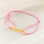 KAYA sieraden SOS Children's Bracelet with Phone Number | Pink | Stainless Steel