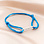 KAYA sieraden S.O.S. Kinderarmbandje met Telefoonnummer | Blauw | Stainless Steel
