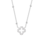 KAYA sieraden Luxury Mother & Daughter Ball Necklace Set Clover with Crystals