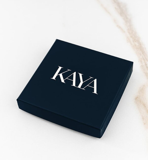 KAYA sieraden Gevlochten Armband Leer Heren met Gravure