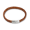 KAYA sieraden Gevlochten Armband Leer Heren