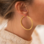 KAYA sieraden Basic Bold Oorringen 5cm | Stainless steel