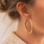 KAYA sieraden Basic Bold Earrings - 5cm | Stainless steel