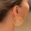 KAYA sieraden Basic Bold Earrings - 4cm | Stainless steel