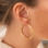 KAYA sieraden Basic Bold Earrings - 4cm | Stainless steel
