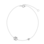 KAYA sieraden Mother & Daughter Bracelet Set Clover & Heart with Crystal