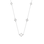 KAYA sieraden Ketting Dames 5 Klavers met Kristallen I Zirkonia Kristallen