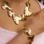 KAYA sieraden 3-delige Statement Sieraden Set 'Heart Attack'