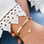 KAYA sieraden Kinderarmband met Letter 'Lovely'  Stainless Steel