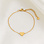 KAYA sieraden Kinderarmband met Letter 'Lovely'  Stainless Steel