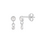 KAYA sieraden Oorhangers 'Crystals'
