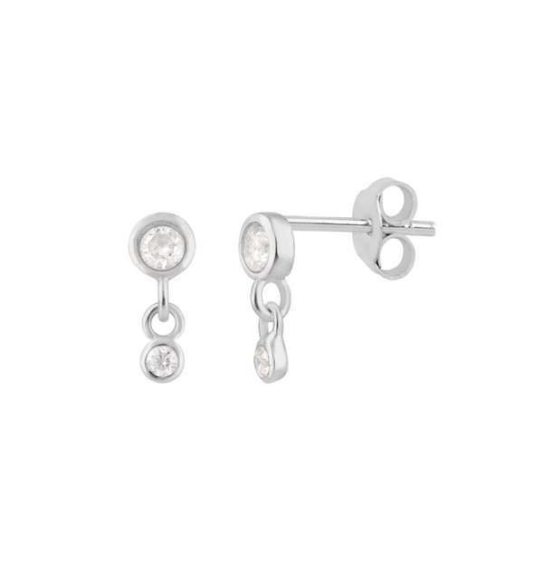 KAYA sieraden Oorhangers 'Crystals'