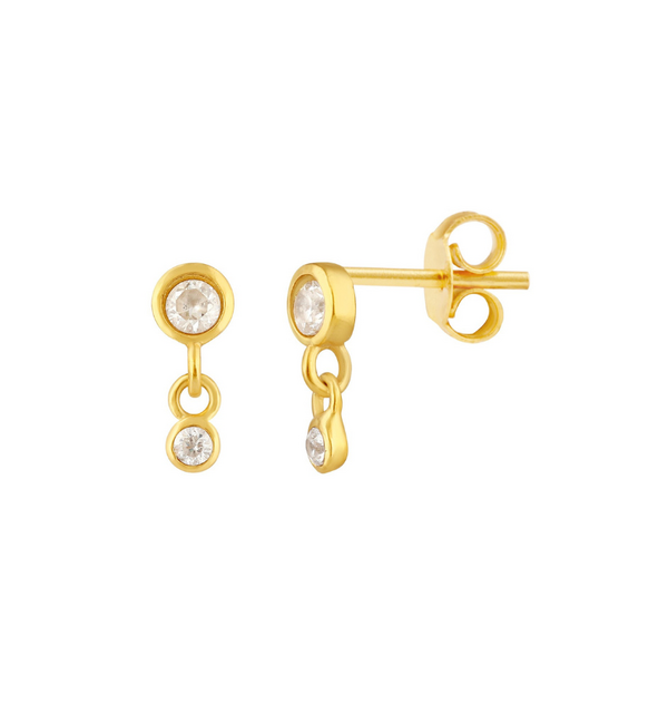 KAYA sieraden Oorhangers 'Crystals'