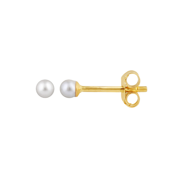 KAYA sieraden Refined Pearl Earrings | Small