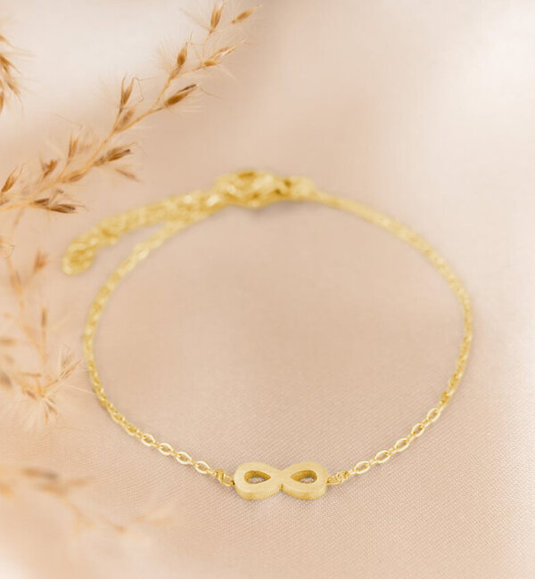 KAYA sieraden Kinderarmband 'Infinity' Stainless Steel