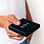 KAYA sieraden Heren Armband Leer Edge