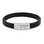 KAYA sieraden Braided Leather Bracelet Men with Engraving
