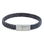 KAYA sieraden Gevlochten Armband Leer Heren