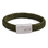 KAYA sieraden Heren Armband Leer met Initialen 11 mm | Kies de kleur