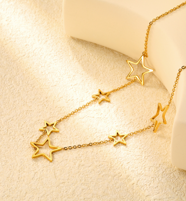 KAYA sieraden  Ketting Starlight | Stainless Steel