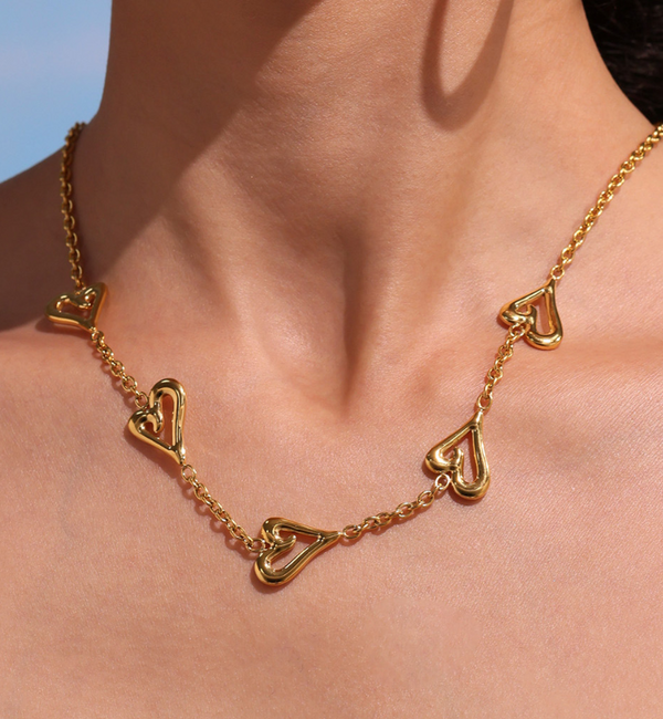 KAYA sieraden  Ketting Love Drop | Stainless Steel