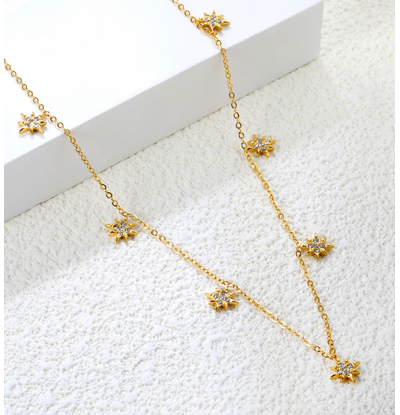 KAYA sieraden Necklace Starry Glow | Stainless Steel
