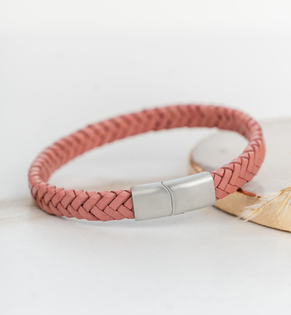 KAYA sieraden Children's Braided Leather Bracelet