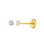 KAYA sieraden Luxe Studs Minimalistische Zirkonia - Small